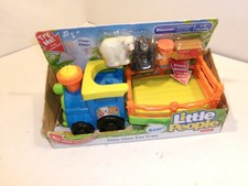 Choo-Choo Zoo Treno Fisher Price Piccole Persone Animali Suona Nuovo con Scatola
