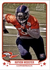 2013 Topps Magic #10 Kayvon Webster RC - FB