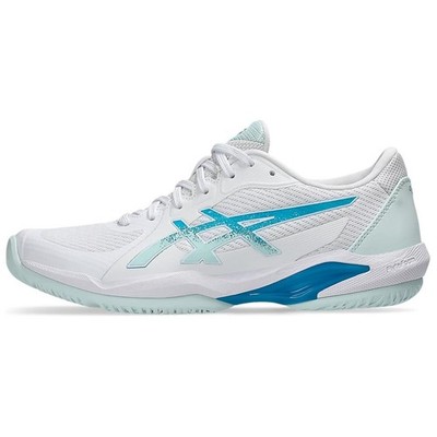 Asics Solution Swift FF Low Top Tennis Shoes Women's White Green - 1042A265-101
