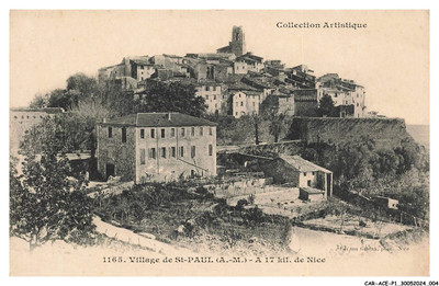 CAR-ACEP1-0003-06 - Dorf Von ST-PAUL - 17 Km Von NICE