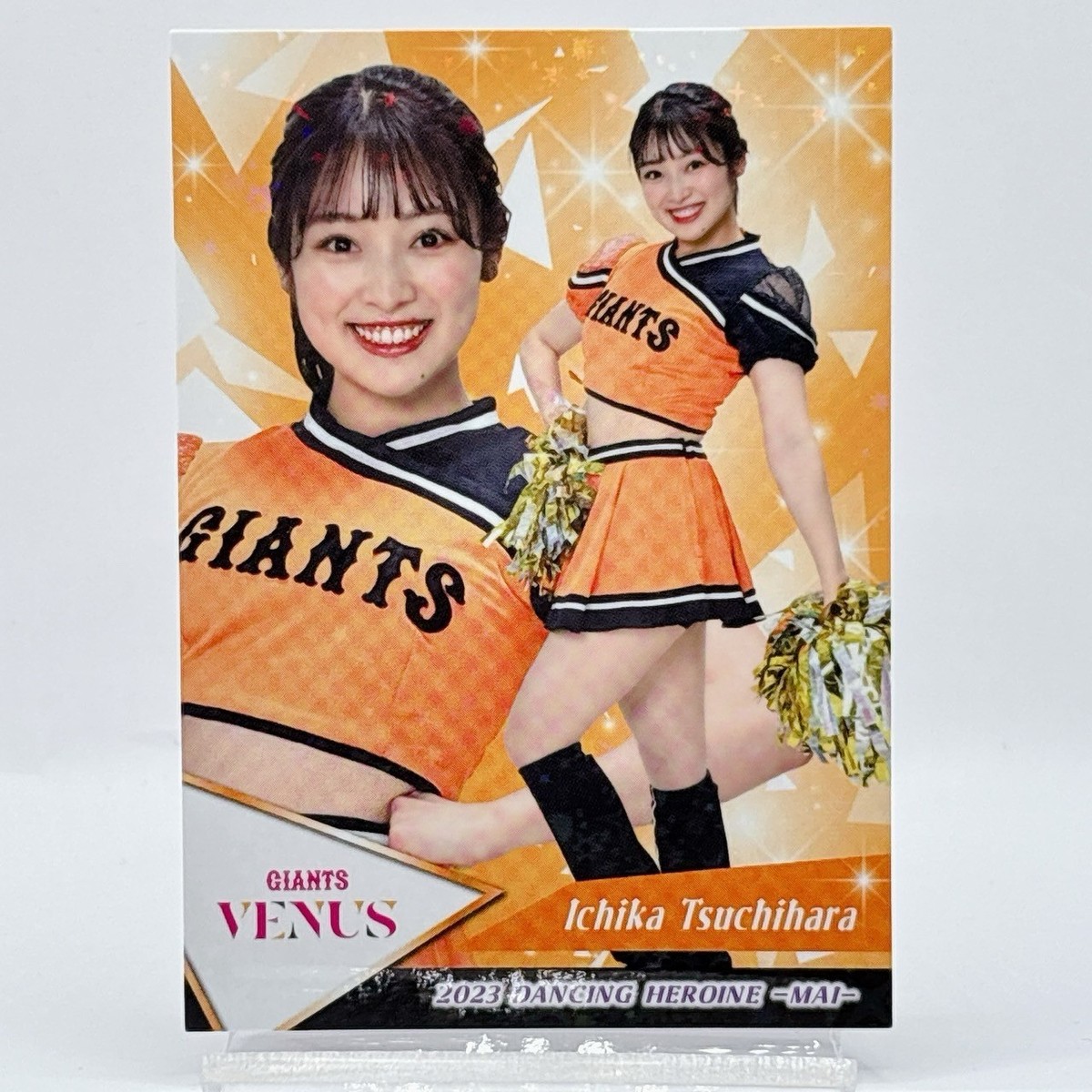 Dance Heroine Giants Venus Girls Cheerleader Card BBM #74 Ichika