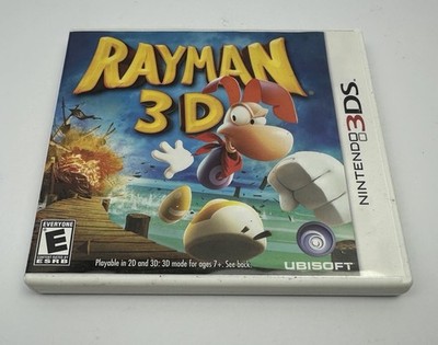 Rayman 3D Nintendo 3DS CIB Complete with Manual Tested & Works!