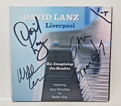 AUTOGRAPHED SIGNED Liverpool by David Lanz 2010 Moon Boy