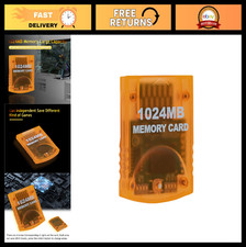 1024MB Memory Card for GameCube  Wii Console - 16344 Blocks, High-Speed Storage
