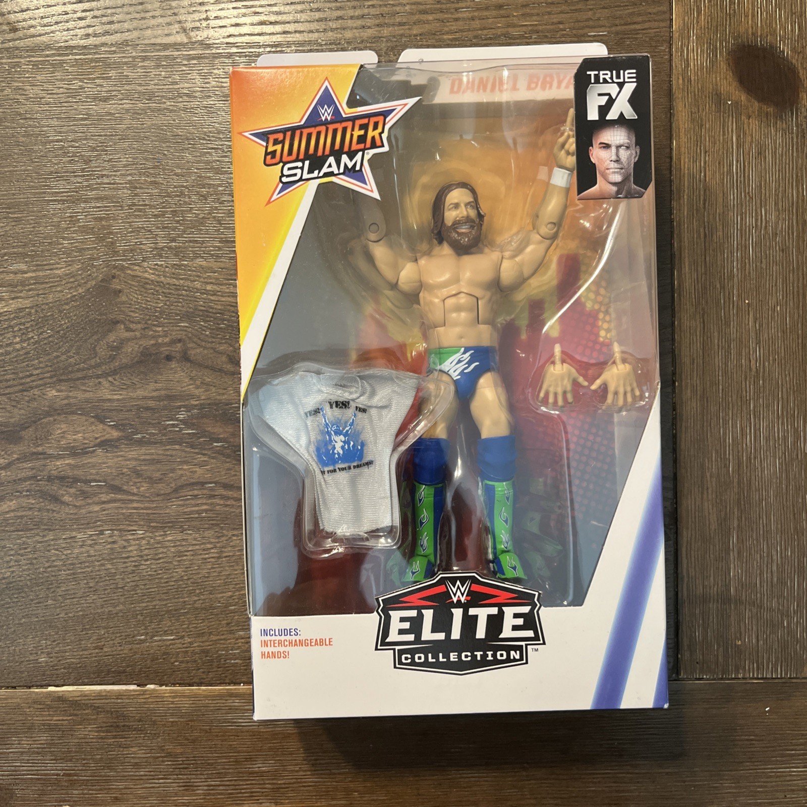 Daniel Bryan Mattel WWE Elite 68 Summer Slam Wrestling Figur