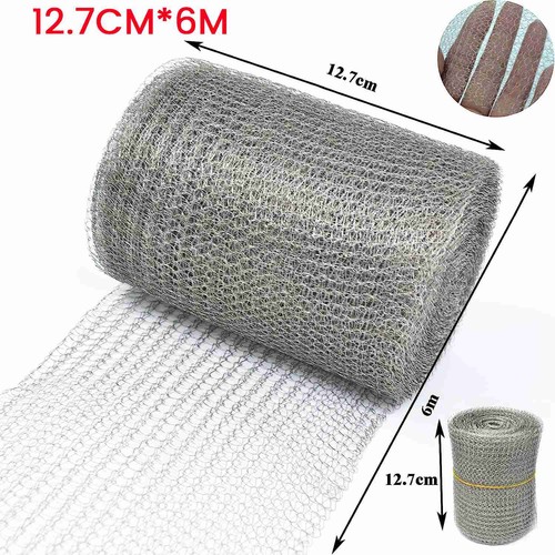 2X(1 Pezzo Rete Filo In Acciaio Inox, Maglia Stretta per Protezione, 12,7 cm X 6 1575 - Foto 8 di 8