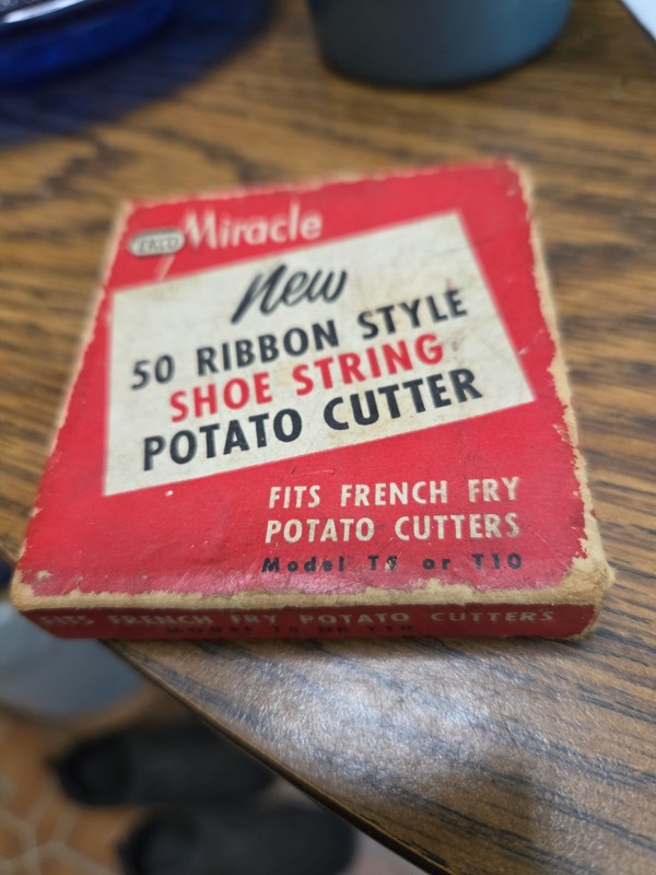 Vintage Ekco Miracle French Fry Cutter Potato Cutter T5 T10
