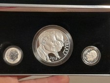 2015 US Mint March of Dimes Special Silver 3 Coin Set US Mint PKG/COA