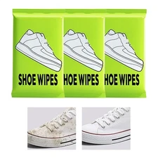 Quick Clean Shoe Wipes Gentle Dirt-Removing Wipes for Sneaker Portable Cleaners