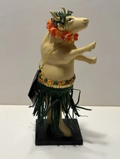 CowParade Hula Cow Figurine Statue