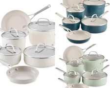 KitchenAid 10- Pc. Hard-Anodized Ceramic Induction Cookware Set