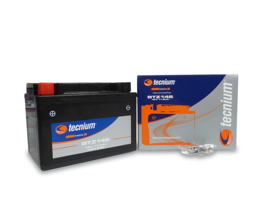 Batterie Tecnium BTZ14S étanche AGM haute performance pour gros cubes