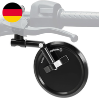 evermotor Lenkerendenspiegel, E-GeprüFt, 360°Drehbar Motorrad Spiegel