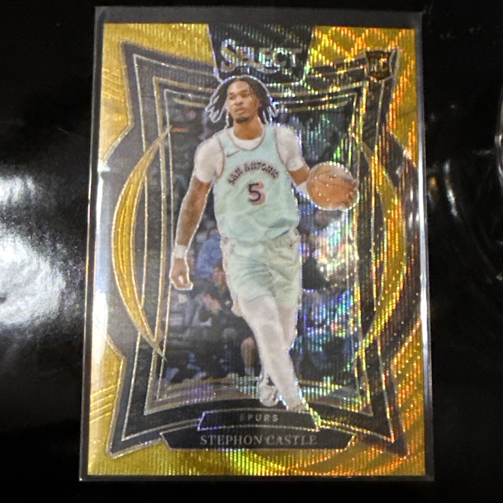 STEPHON CASTLE 2024 Panini Select #72 Golf Wave Concourse Rookie 2/10