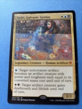 MTG MISPRINT Sydri Galvanic genius Ink Error