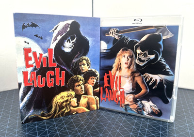 Evil Laugh (Blu-ray, 1986, Arrow Video) 80's Horror Slasher, with Slipcover