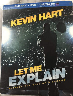 Kevin Hart Let Me Explain [Blu-ray + DVD) VERY GOOD CONDITION SLIPCOVER TOO!