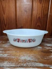 Vintage 1960s Fire King 467 Primrose Oval Casserole Dish