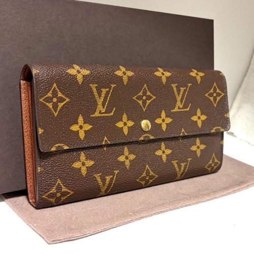 d91 Sarah Monogram Louis Vuitton Long Wallet