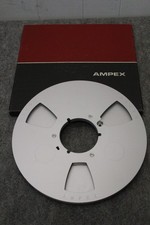 Vintage AMPEX Aluminum Metal 10.5 inch Take Up Reel to Reel USA