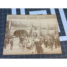 Graphics 2000 American Circus Calendar 1998 Vintage Sepia Photos Ephemera Good