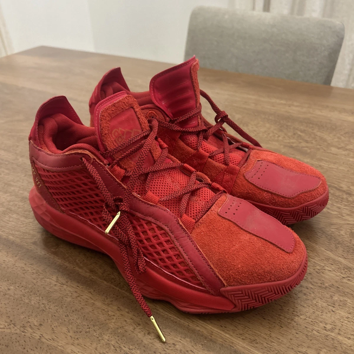 Adidas Dame 6 Leather Scarlet for sale | eBay