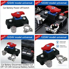 12V/24V Car Battery Disconnect Switch Automatic Manual Circuit Breaker Protector