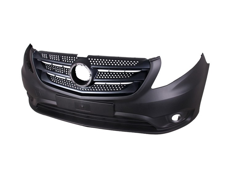 PARAURTI ANTERIORE PER MERCEDES VITO W447 DAL 2014 GRIGIO CON - 14