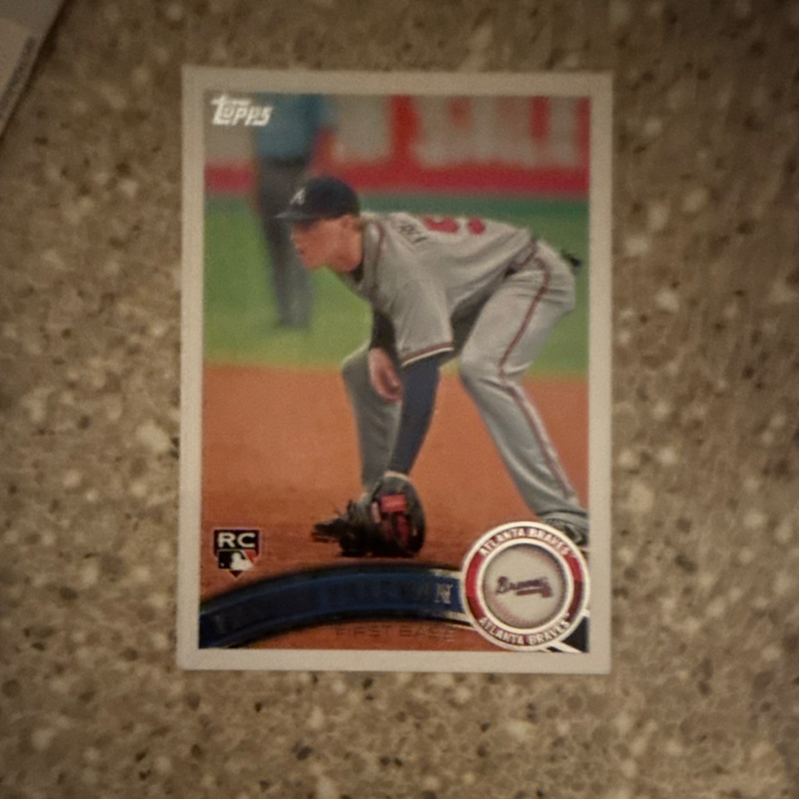 Freddie Freeman 2011 Topps Rookie Card #145 Atlanta Braves MLB