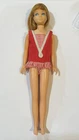 Vintage 1963 Mattel SKIPPER Doll Barbie’s Little Sister Red Titian Hair - Nice