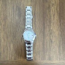 Citizen Eco-Drive Women s Dress Watch Mother of Pearl Dial Date Silver Bracelet