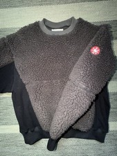 CAV EMPT AW18 Boa Fleece Paneled Crewneck - S...