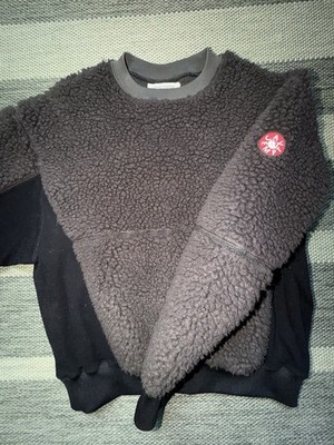CAV EMPT AW18 Boa Fleece Paneled Crewneck - Size S Made In Japan