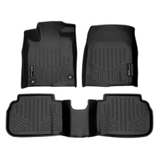 SMARTLINER SA0586/B0597 Front/Rear BLACK Floor Liners Integra/Civic