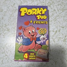 Porky Pig  Friends 4 Animated Cartoons VHS Kids Klassics