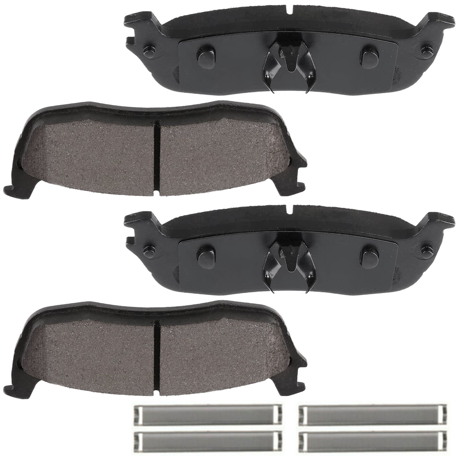 For Lincoln Town Car Brake Pads Rear Driver Passenger D879 Hardware 2003-2011