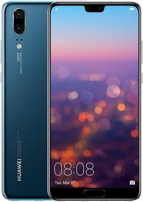 Huawei P20 Smartphone Android Dual-SIM 128GB blau #4 ''teildefekt'' Sprung