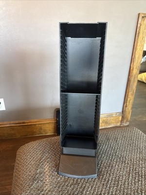 Laserline CD Tower Stand Display Rack Organizer 30 Storage Table Top 19  HTF