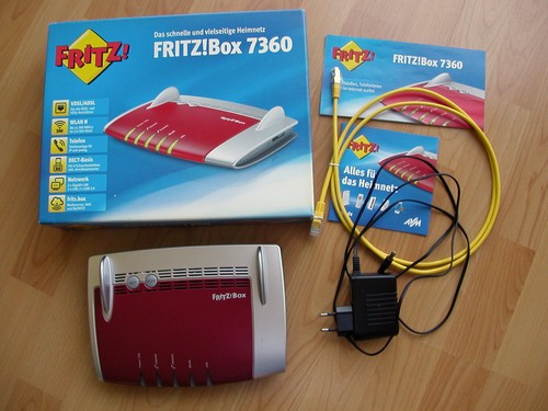 AVM FRITZ!Box 7360 WLAN ADSL/VDSL Modem-Router inkl. OVP und Kabel - Zdjęcie 6 z 6