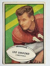 1953 Bowman #39 Leo Sanford SP RC LOW GRADE