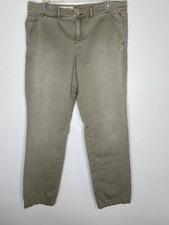 Pilcro  the Letterpress Anthropologie Chino Kahki Pants Straight leg