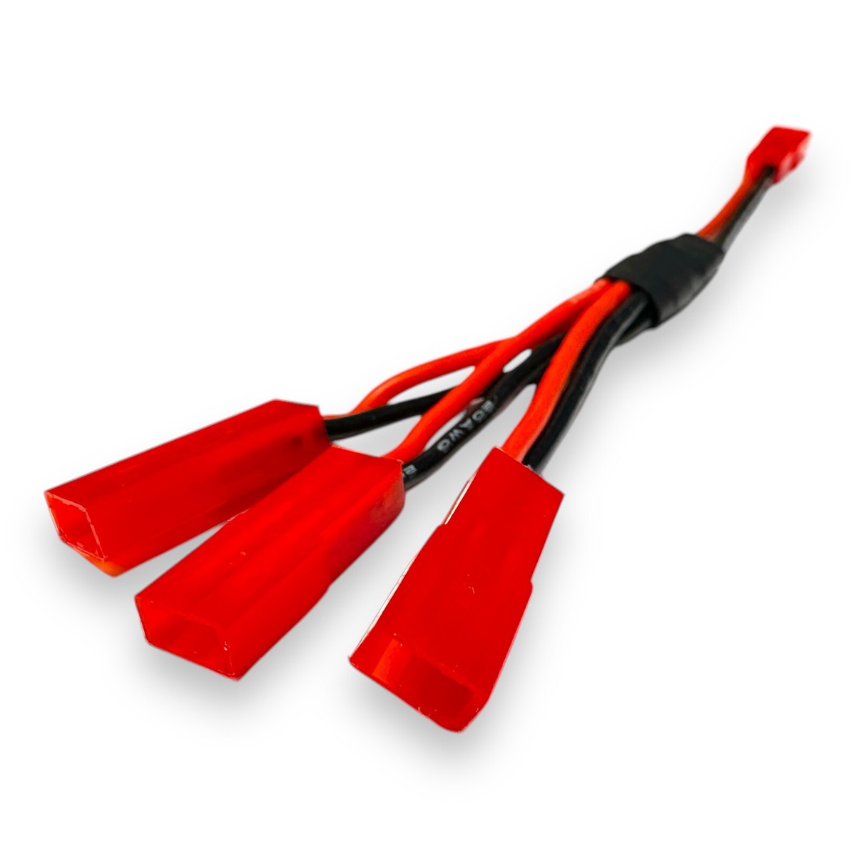 3 Stück XT90 Paralleladapter – 1 Buchse Auf 2 Stecker, Für RC-Akkus, Quadcopter