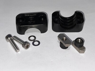 QTY 10 STAUFF Clamp Body 322-PA Std Ser Polyamide Clamp Halves W/ Hardware 22mm