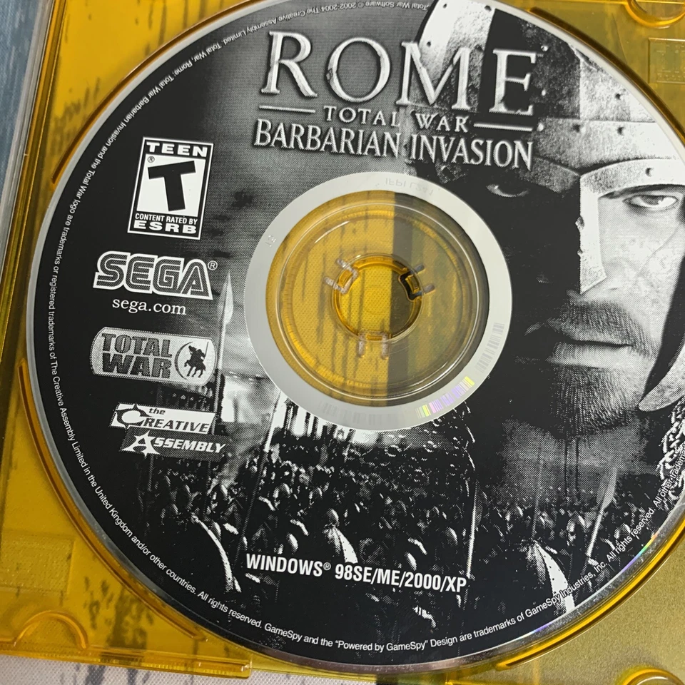 Rome Total War Barbarian Invasion, Sega, Creative Assembly, Disc Only - Image 2 of 4