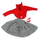 Vintage Barbie Clone Clothes Lot Outfit Skirt Top Shoes
