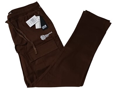 DR Essentials Cargo Drawstring Pants Brown Size Medium Style: D2481-11747