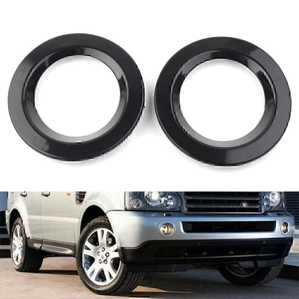 2Pcs Fog Light Bezel Lamp Frame Cover For Land Rover Range Rover 2006-2009 08 07