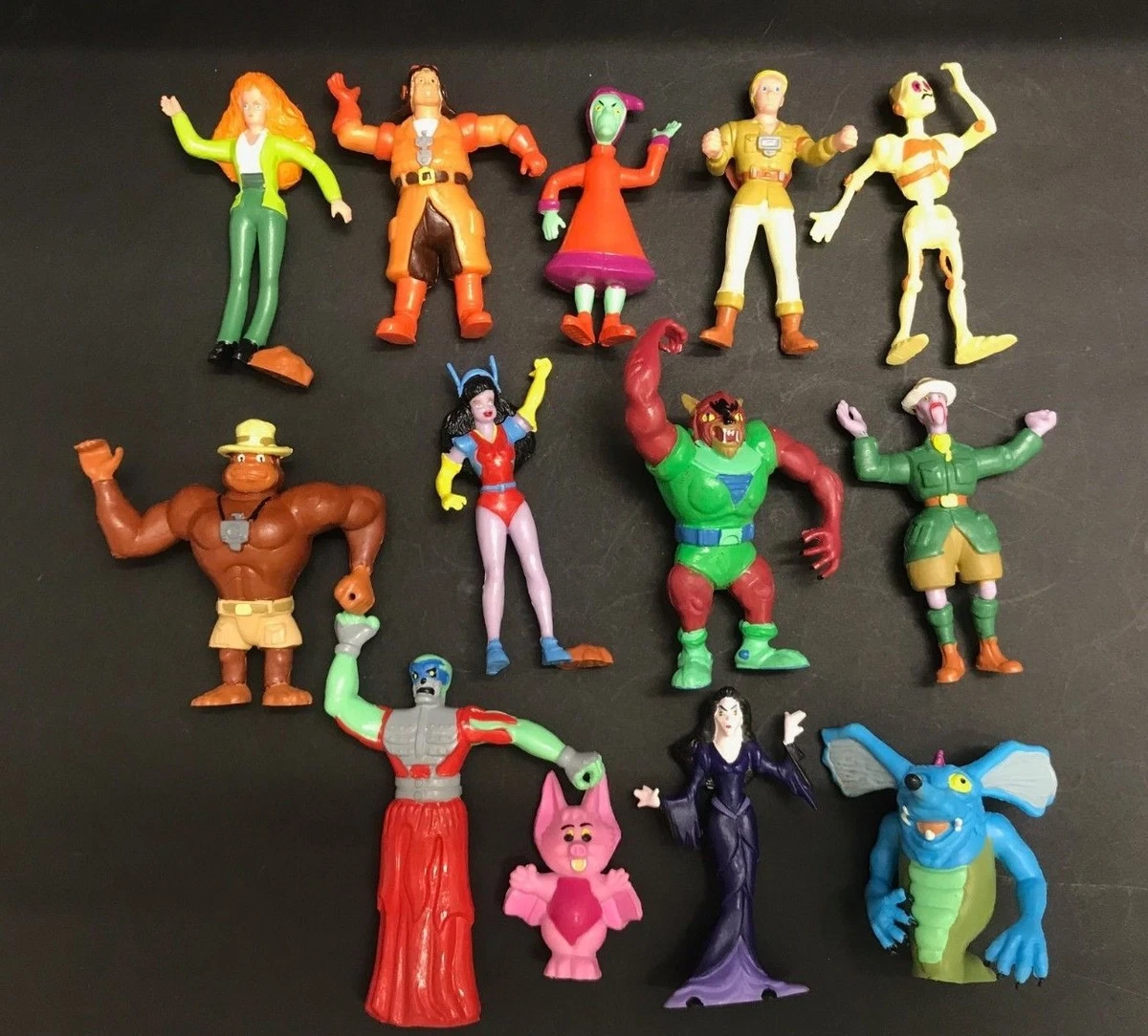 Vintage 1984 Ghostbusters Action Figure Set (9 pièces) - France