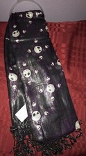 Disney Parks Scarf Jack Skellington The Nightmare Before Christmas New with Tag
