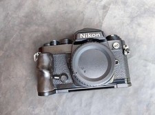Ebony Wood L Bracket Tripod Plate Base Camera Hand Grip For Nikon FE FM FM2 FM3A